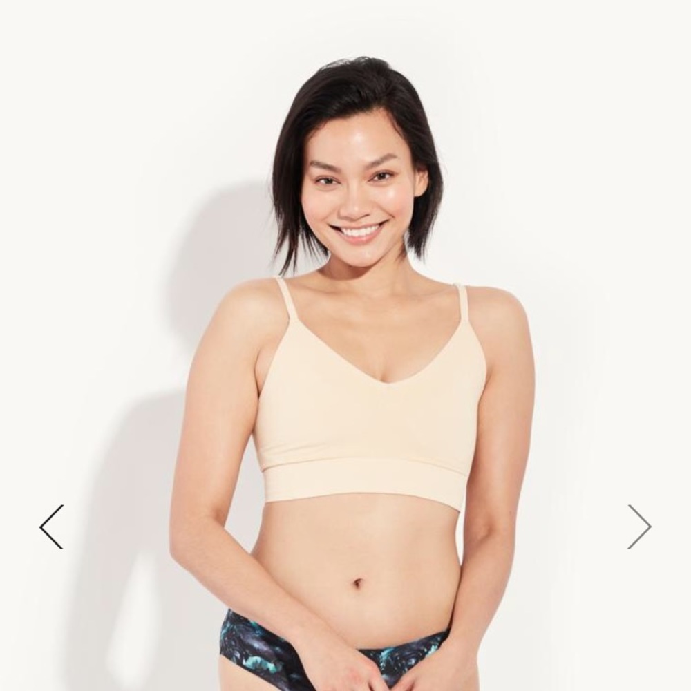 Knixwear Longevity Bra in Beige size small